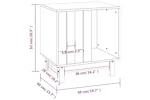 vidaXL 822473 Dog House Grey 50x40x52cm Solid Wood Pine vidaXL 822473 Dog House Grey 50x40x52cm Solid Wood Pine