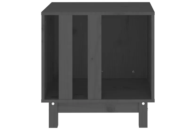 vidaXL 822473 Dog House Grey 50x40x52cm Solid Wood Pine vidaXL 822473 Dog House Grey 50x40x52cm Solid Wood Pine