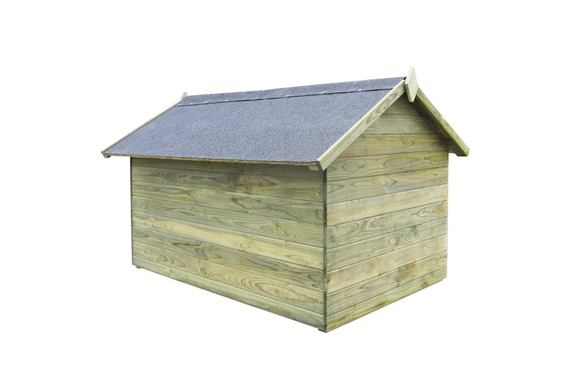 vidaXL 45152 Garden Dog House With Opening Roof Impregnated Pinewood vidaXL 45152 Garden Dog House With Opening Roof Impregnated Pinewood