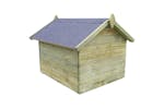 vidaXL 45150 Garden Dog House With Opening Roof Impregnated Pinewood vidaXL 45150 Garden Dog House With Opening Roof Impregnated Pinewood