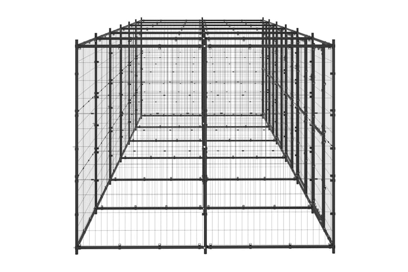 vidaXL 3082264 Outdoor Dog Kennel Steel 14.52 M2 vidaXL 3082264 Outdoor Dog Kennel Steel 14.52 M2