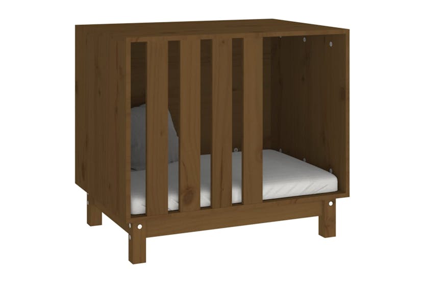 vidaXL 822484 Dog House Honey Brown 70x50x62cm Solid Wood Pine vidaXL 822484 Dog House Honey Brown 70x50x62cm Solid Wood Pine