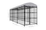vidaXL 170893 Outdoor Dog Kennel With Roof 450x150x210cm vidaXL 170893 Outdoor Dog Kennel With Roof 450x150x210cm