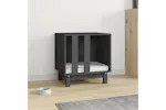 vidaXL 822473 Dog House Grey 50x40x52cm Solid Wood Pine vidaXL 822473 Dog House Grey 50x40x52cm Solid Wood Pine