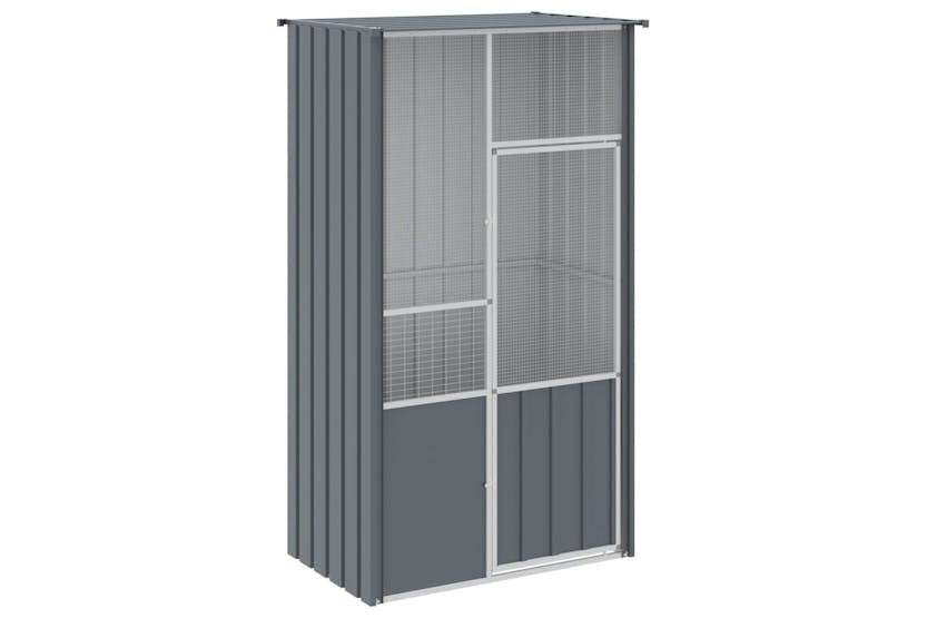 Vidaxl Bird Cage Anthracite 115x78x200 Cm Galvanised Steel Vidaxl Bird Cage Anthracite 115x78x200 Cm Galvanised Steel