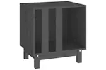 vidaXL 822473 Dog House Grey 50x40x52cm Solid Wood Pine vidaXL 822473 Dog House Grey 50x40x52cm Solid Wood Pine