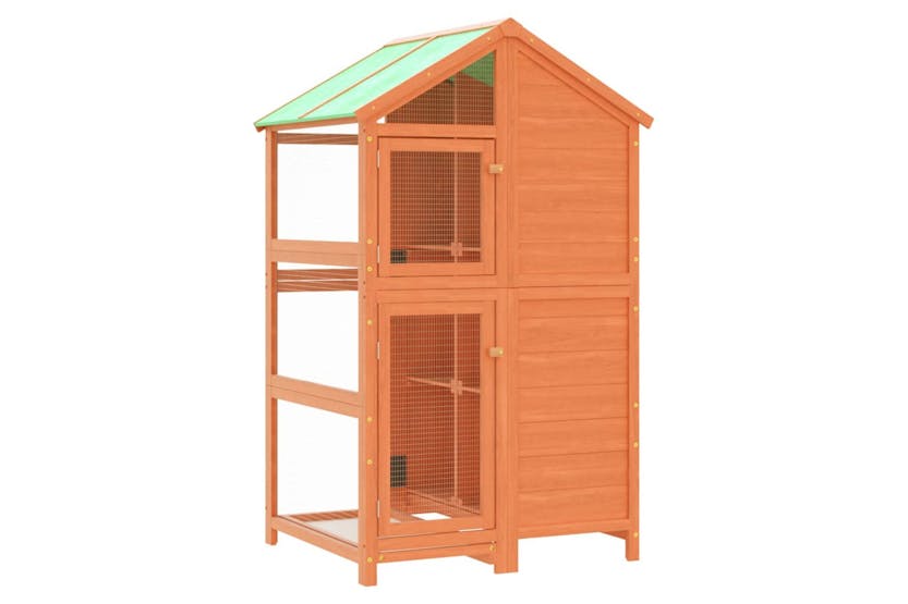 vidaXL 172258 Bird House Brown 97x81x152cm Solid Wood Pine vidaXL 172258 Bird House Brown 97x81x152cm Solid Wood Pine