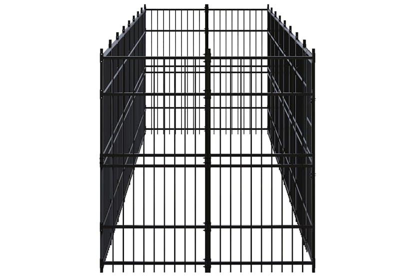 vidaXL 3097963 Outdoor Dog Kennel Steel 16.59 M2 vidaXL 3097963 Outdoor Dog Kennel Steel 16.59 M2