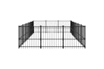 vidaXL 3124619 Outdoor Dog Kennel Steel 16.94 M2 vidaXL 3124619 Outdoor Dog Kennel Steel 16.94 M2