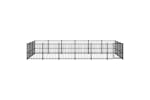 vidaXL 3124619 Outdoor Dog Kennel Steel 16.94 M2 vidaXL 3124619 Outdoor Dog Kennel Steel 16.94 M2