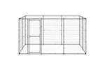 vidaXL 3082298 Outdoor Dog Kennel Steel 7.26 M2 vidaXL 3082298 Outdoor Dog Kennel Steel 7.26 M2