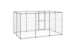 vidaXL 3082298 Outdoor Dog Kennel Steel 7.26 M2 vidaXL 3082298 Outdoor Dog Kennel Steel 7.26 M2