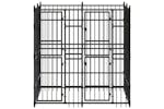 vidaXL 3097937 Outdoor Dog Kennel Steel 3.69 M2 vidaXL 3097937 Outdoor Dog Kennel Steel 3.69 M2
