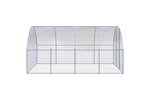 vidaXL 3095464 Outdoor Chicken Coop 3x4x2 M Galvanised Steel vidaXL 3095464 Outdoor Chicken Coop 3x4x2 M Galvanised Steel