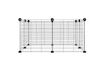 vidaXL 171624 8-panel Pet Cage Black 35x35cm Steel vidaXL 171624 8-panel Pet Cage Black 35x35cm Steel