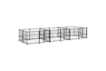 vidaXL 3124665 Outdoor Dog Kennel Steel 11.26 M2 vidaXL 3124665 Outdoor Dog Kennel Steel 11.26 M2