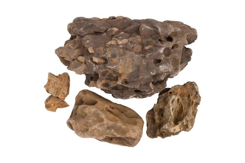 vidaXL 155305 Dragon Stones 10 Kg Grey 10-40cm vidaXL 155305 Dragon Stones 10 Kg Grey 10-40cm