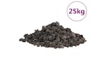 vidaXL 3217181 Volcanic Rocks 25 Kg Black 1-2cm vidaXL 3217181 Volcanic Rocks 25 Kg Black 1-2cm