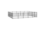 vidaXL 3124627 Outdoor Dog Kennel Steel 18.82 M2 vidaXL 3124627 Outdoor Dog Kennel Steel 18.82 M2