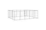 vidaXL 3082314 Outdoor Dog Kennel Steel 24.2 M2 vidaXL 3082314 Outdoor Dog Kennel Steel 24.2 M2