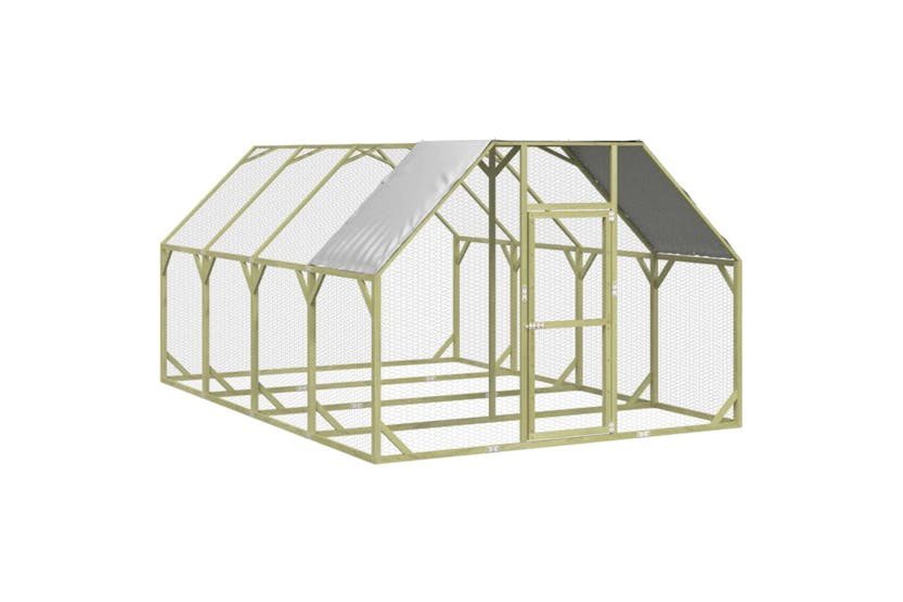 vidaXL 3102990 Chicken Coop 268x400x190cm Impregnated Solid Wood Pine vidaXL 3102990 Chicken Coop 268x400x190cm Impregnated Solid Wood Pine