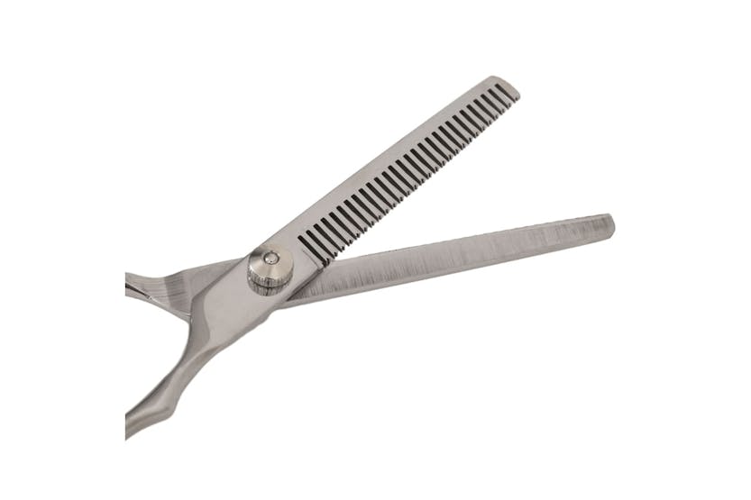 vidaXL 172416 5 Piece Dog Grooming Scissors Set Stainless Steel vidaXL 172416 5 Piece Dog Grooming Scissors Set Stainless Steel