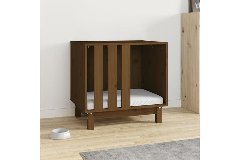 vidaXL 822479 Dog House Honey Brown 60x45x57cm Solid Wood Pine vidaXL 822479 Dog House Honey Brown 60x45x57cm Solid Wood Pine