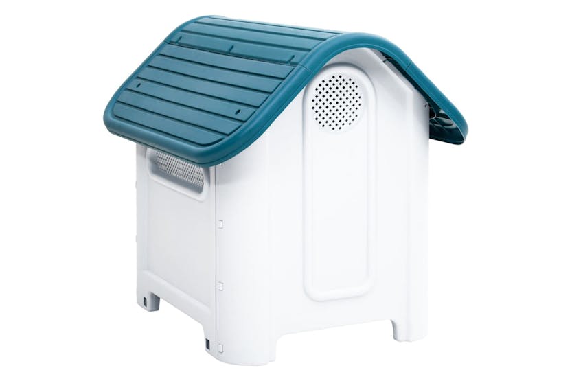 vidaXL 152225 Dog House Blue 59x75x66cm Polypropylene vidaXL 152225 Dog House Blue 59x75x66cm Polypropylene