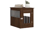 vidaXL 838322 Dog Crate Furniture Brown Oak 55x75x65cm Engineered Wood vidaXL 838322 Dog Crate Furniture Brown Oak 55x75x65cm Engineered Wood