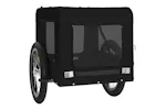 vidaXL 93919 Pet Bike Trailer Black Oxford Fabric&iron vidaXL 93919 Pet Bike Trailer Black Oxford Fabric&iron