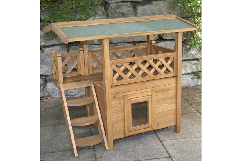 Kerbl 430958 Cat House Lodge 77x50x73cm Kerbl 430958 Cat House Lodge 77x50x73cm