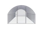 vidaXL 3095468 Outdoor Chicken Coop 3x12x2 M Galvanised Steel vidaXL 3095468 Outdoor Chicken Coop 3x12x2 M Galvanised Steel