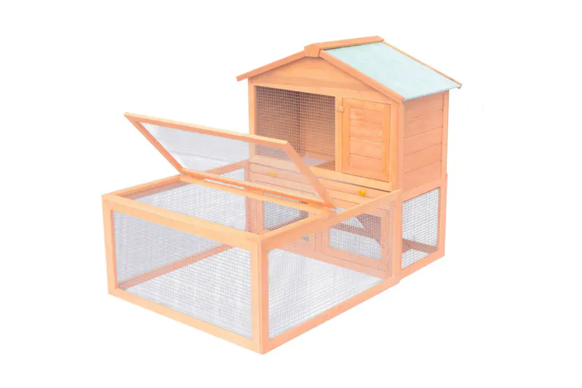vidaXL 170346 Animal Rabbit Cage Outdoor Run Wood vidaXL 170346 Animal Rabbit Cage Outdoor Run Wood