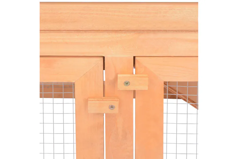 vidaXL 170346 Animal Rabbit Cage Outdoor Run Wood vidaXL 170346 Animal Rabbit Cage Outdoor Run Wood