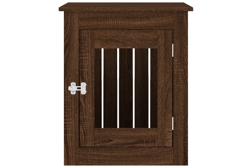 vidaXL 838322 Dog Crate Furniture Brown Oak 55x75x65cm Engineered Wood vidaXL 838322 Dog Crate Furniture Brown Oak 55x75x65cm Engineered Wood