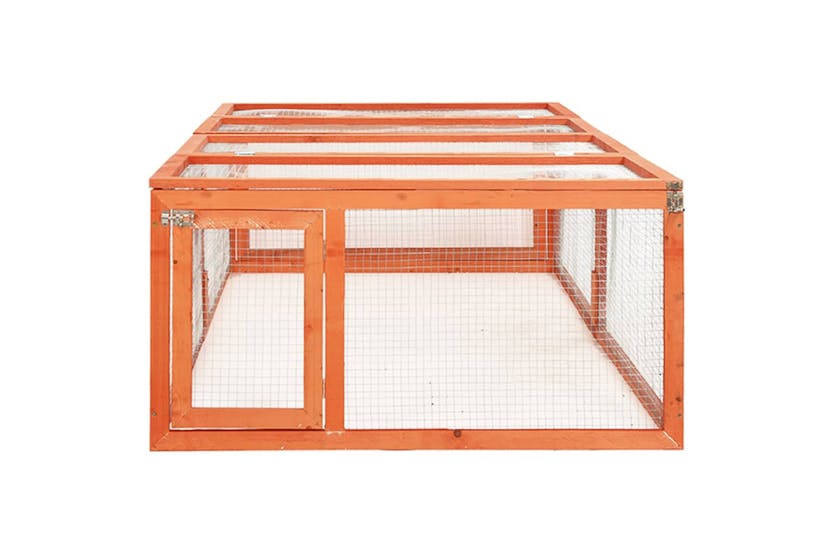 vidaXL 170877 Rabbit Hutch 183x90x46.5cm Solid Firwood vidaXL 170877 Rabbit Hutch 183x90x46.5cm Solid Firwood