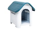 vidaXL 152225 Dog House Blue 59x75x66cm Polypropylene vidaXL 152225 Dog House Blue 59x75x66cm Polypropylene