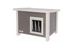 Kerbl 425770 Eco Cat House Eli 57x45x43cm Grey And White Kerbl 425770 Eco Cat House Eli 57x45x43cm Grey And White