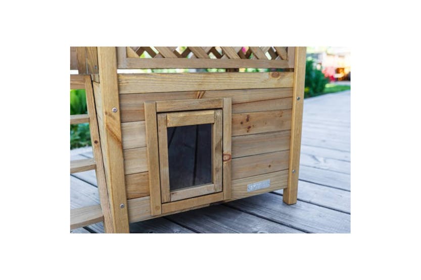 Kerbl 430958 Cat House Lodge 77x50x73cm Kerbl 430958 Cat House Lodge 77x50x73cm