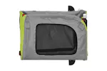 vidaXL 93843 Pet Bike Trailer Green And Grey Oxford Fabric&iron vidaXL 93843 Pet Bike Trailer Green And Grey Oxford Fabric&iron