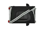 vidaXL 93888 Pet Bike Trailer Grey And Black Oxford Fabric And Iron vidaXL 93888 Pet Bike Trailer Grey And Black Oxford Fabric And Iron