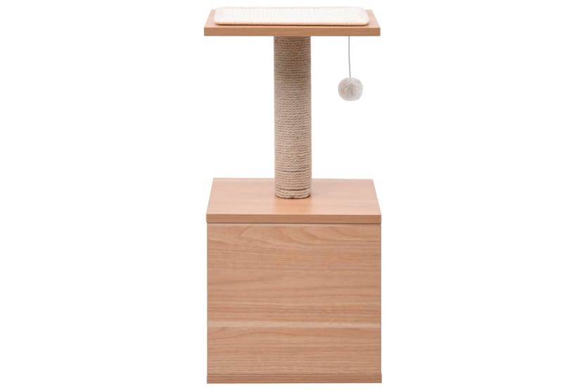 vidaXL 170931 Cat Tree With Sisal Scratching Mat 62cm vidaXL 170931 Cat Tree With Sisal Scratching Mat 62cm