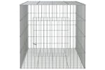 vidaXL 171567 Rabbit Cage 78x54x54cm Galvanised Iron vidaXL 171567 Rabbit Cage 78x54x54cm Galvanised Iron