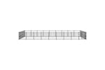 vidaXL 3124639 Outdoor Dog Kennel Steel 42.34 M2 vidaXL 3124639 Outdoor Dog Kennel Steel 42.34 M2