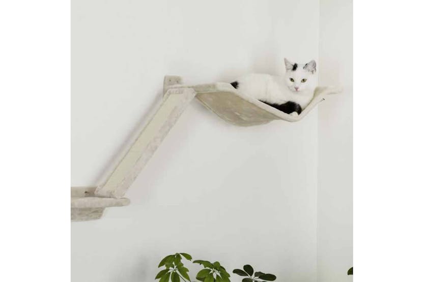 Kerbl 425774 Cat Climbing Wall Mount Everest Wood Beige Kerbl 425774 Cat Climbing Wall Mount Everest Wood Beige