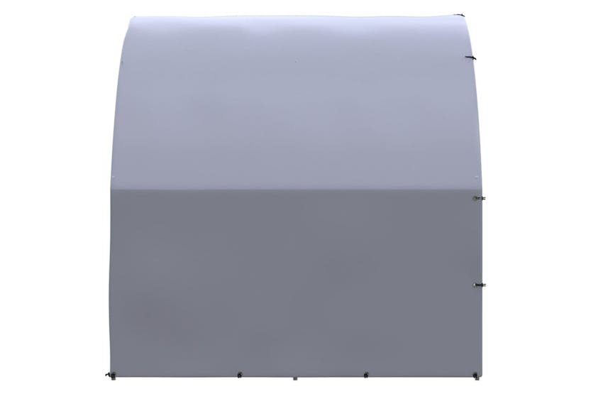 vidaXL 3095480 Outdoor Chicken Coop 3x24x2 M Galvanised Steel vidaXL 3095480 Outdoor Chicken Coop 3x24x2 M Galvanised Steel