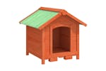 vidaXL 172273 Dog Kennel Brown 65x65x61.5cm Solid Wood Pine vidaXL 172273 Dog Kennel Brown 65x65x61.5cm Solid Wood Pine