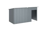 vidaXL 172575 Dog House With Roof Anthracite 196x91x110cm Galvanised Steel vidaXL 172575 Dog House With Roof Anthracite 196x91x110cm Galvanised Steel