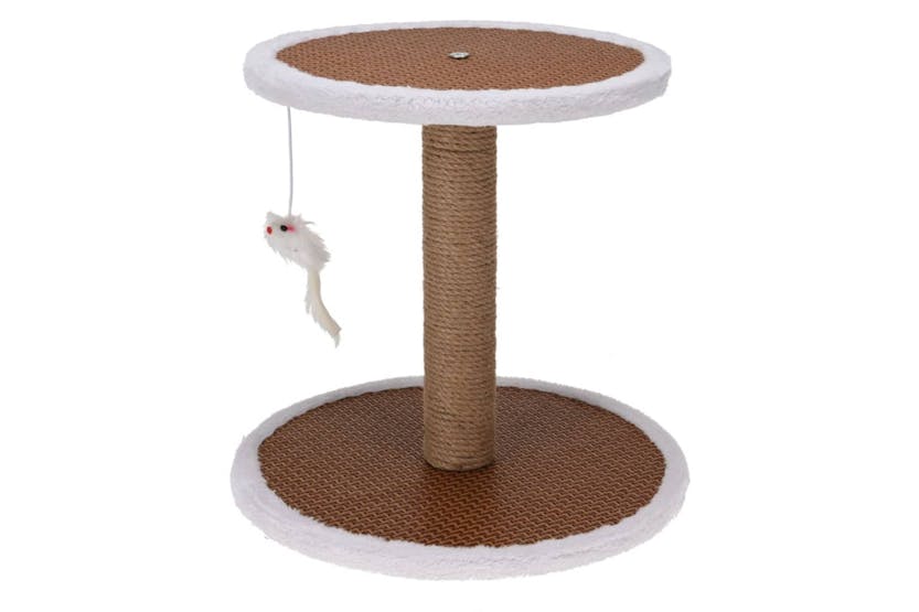 Pets Collection 441907 Cat Scratching Tree On Stand With Mouse 35x35x33 Cm Pets Collection 441907 Cat Scratching Tree On Stand With Mouse 35x35x33 Cm