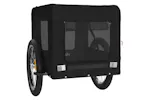vidaXL 93926 Pet Bike Trailer Black Oxford Fabric&iron vidaXL 93926 Pet Bike Trailer Black Oxford Fabric&iron